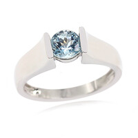 Ofiki Aquamarine Silver Ring