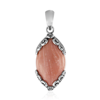 Australian Pink Opal Silver Pendant (Art of Nature)