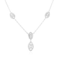 Zircon Silver Necklace