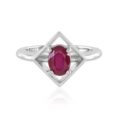 Madagascar Ruby Silver Ring