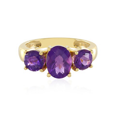 Amethyst Silver Ring