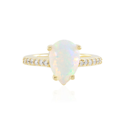 Welo Opal Silver Ring