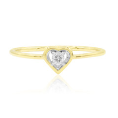 9K SI2 (G) Diamond Gold Ring