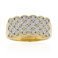 14K SI1 (G) Diamond Gold Ring