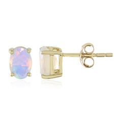 9K Welo Opal Gold Earrings