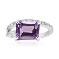 Amethyst Silver Ring