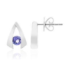 Tanzanite Silver Earrings (Pallanova)