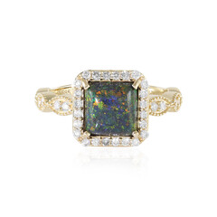 14K Andamooka matrix opal Gold Ring (AMAYANI)