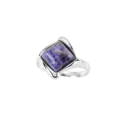 Charoite Silver Ring (dagen)