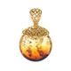 Baltic Amber Silver Pendant (dagen)