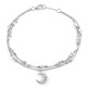 Zircon Silver Bracelet