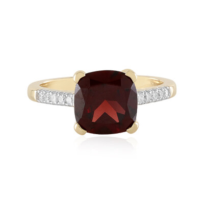 14K Mozambique Garnet Gold Ring (SUHANA)