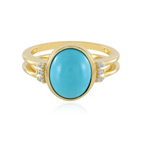 Sleeping Beauty Turquoise Silver Ring