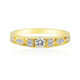 18K IF (D) Diamond Gold Ring (Annette)