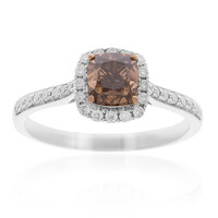 18K SI2 Brown Diamond Gold Ring (CIRARI)