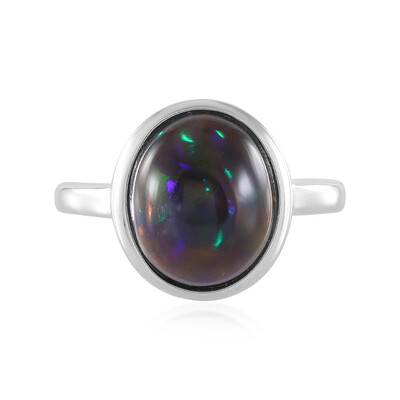 Mezezo Opal Silver Ring