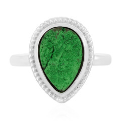 Uvarovite Silver Ring