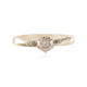 9K I3 Brown Diamond Gold Ring