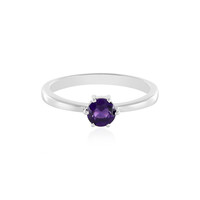 Amethyst Silver Ring