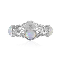 Welo Opal Silver Ring