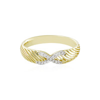 9K I1 (I) Diamond Gold Ring (Ornaments by de Melo)