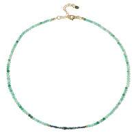 Brazilian Emerald Silver Necklace