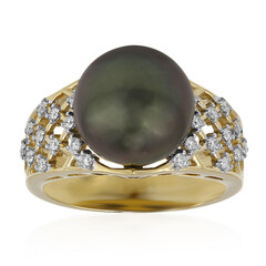 9K Tahitian Pearl Gold Ring (TPC)