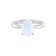 Rainbow Moonstone Silver Ring