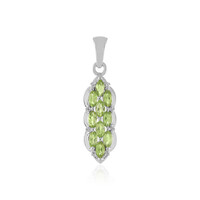 Arizona Peridot Silver Pendant