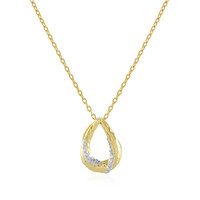 I2 (J) Diamond Silver Necklace