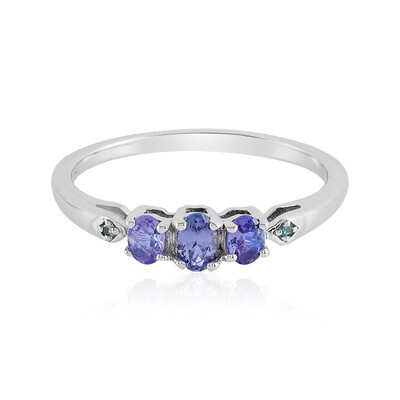 Tanzanite Silver Ring