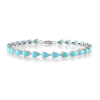 Sleeping Beauty Turquoise Silver Bracelet