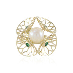 9K White Freshwater Pearl Gold Ring (Ornaments by de Melo)