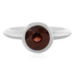 Pink Zircon Silver Ring