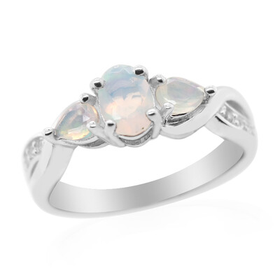 Welo Opal Silver Ring