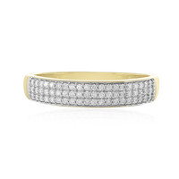 9K Flawless (F) Diamond Gold Ring (LUCENT DIAMONDS)