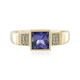 9K AAA Tanzanite Gold Ring (de Melo)