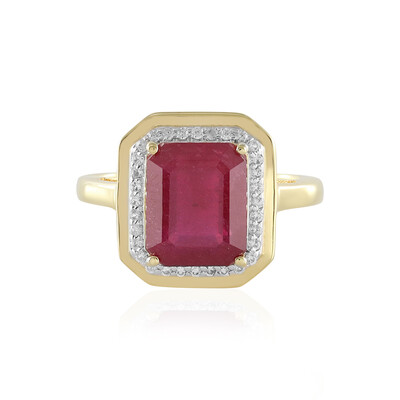 Madagascar Ruby Silver Ring