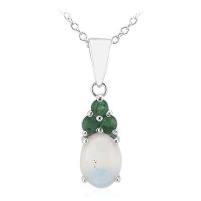 Welo Opal Silver Necklace