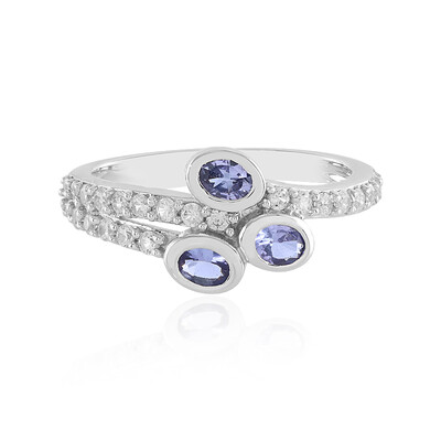 Tanzanite Silver Ring