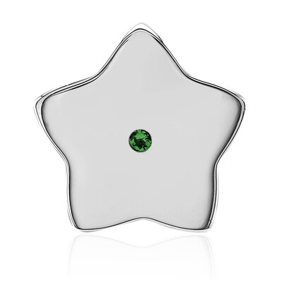 Tanzanian Tsavorite Silver Charm (Annette)