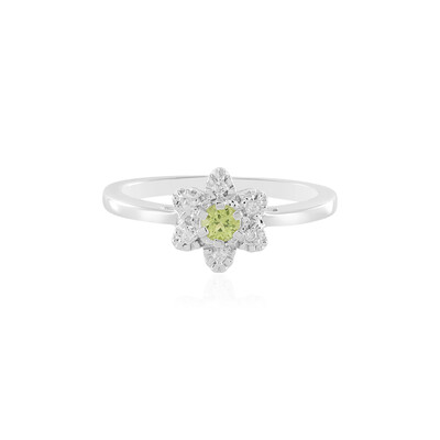 Peridot Silver Ring