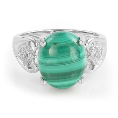 Malachite Silver Ring