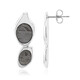 Aletai-Meteorite Silver Earrings