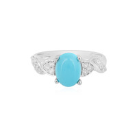 Sleeping Beauty Turquoise Silver Ring