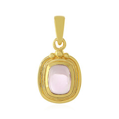 Rose de France Amethyst Silver Pendant