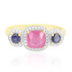 Madagascar Pink Sapphire Silver Ring