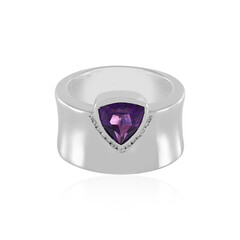 Siberian Amethyst Silver Ring (de Melo)