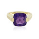 Zambian Amethyst Silver Ring