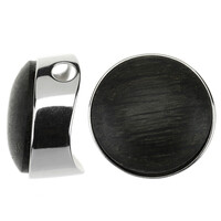 Black Oak Silver Pendant